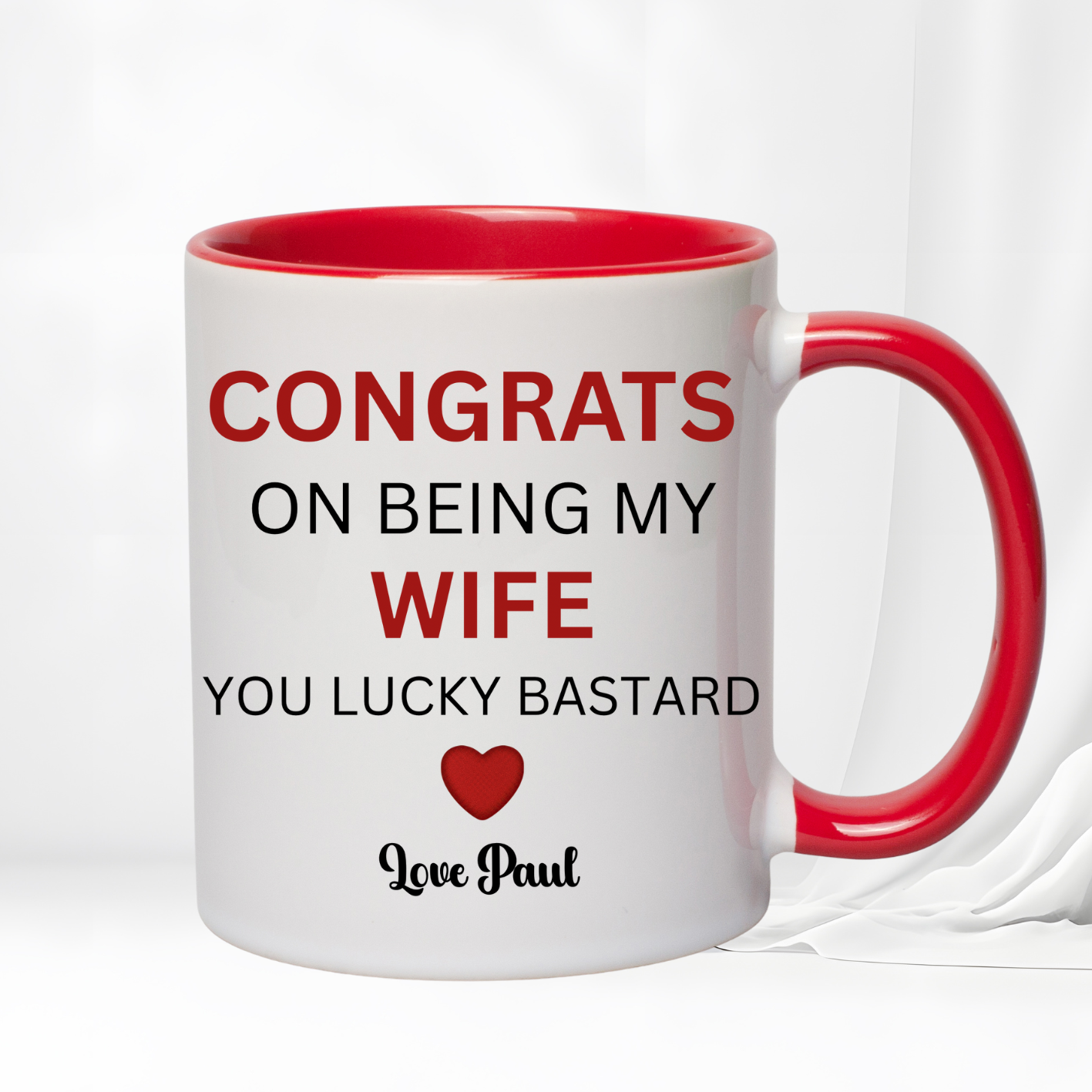 Lucky B****d Mug
