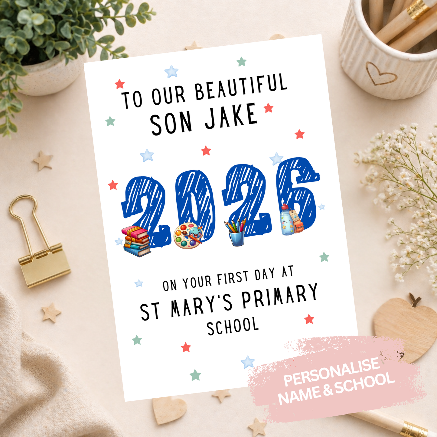 Starting  School 2026 - Blue