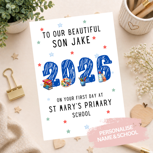 Starting  School 2026 - Blue