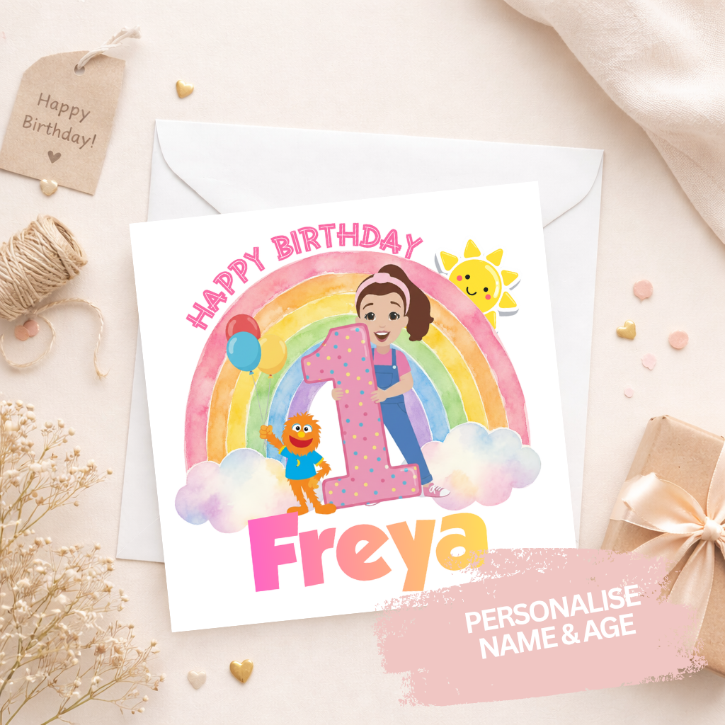 Personalised Birthday Card - Ms Rachel