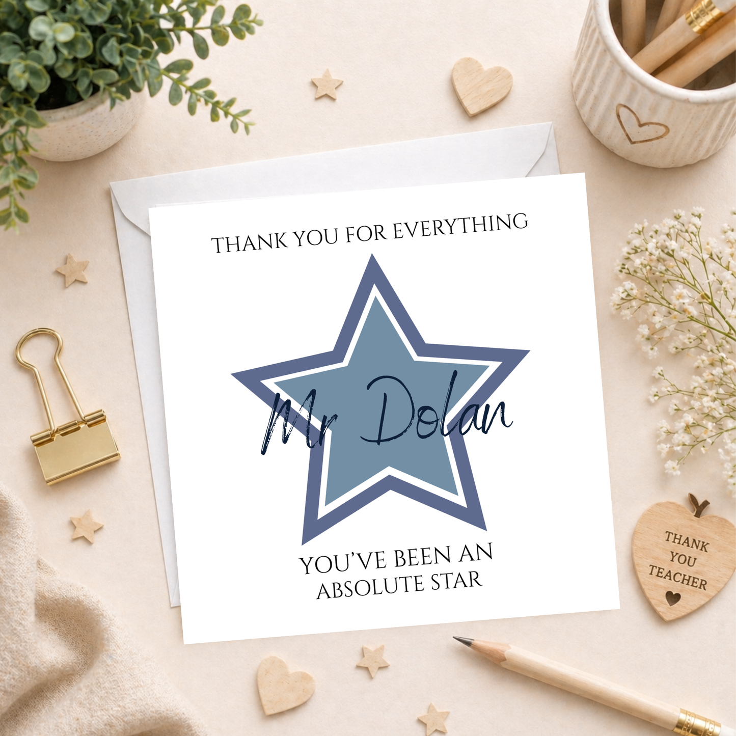 Absolute Star Teacher Card