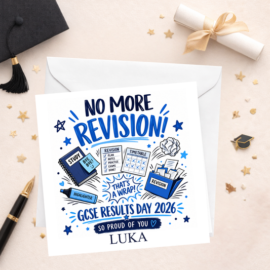 No More Revision Results Card