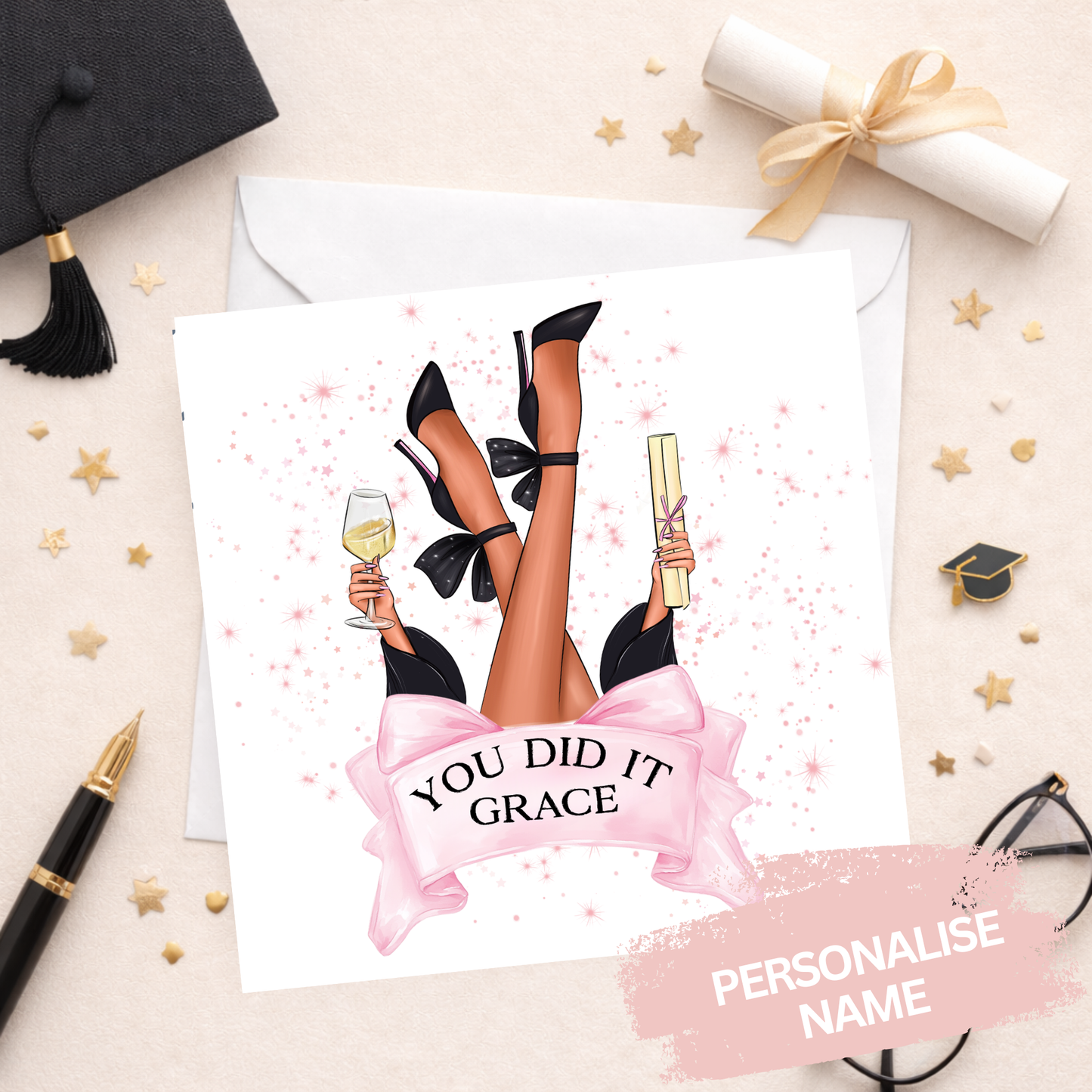 You Did it Personalised Graduation Card