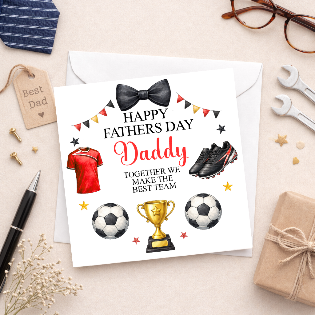 Best Team Fathers Day Card