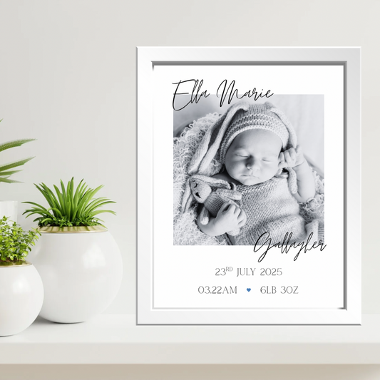 New Arrival Photo Print