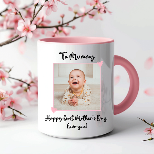 First Mothers Day Photo Mug