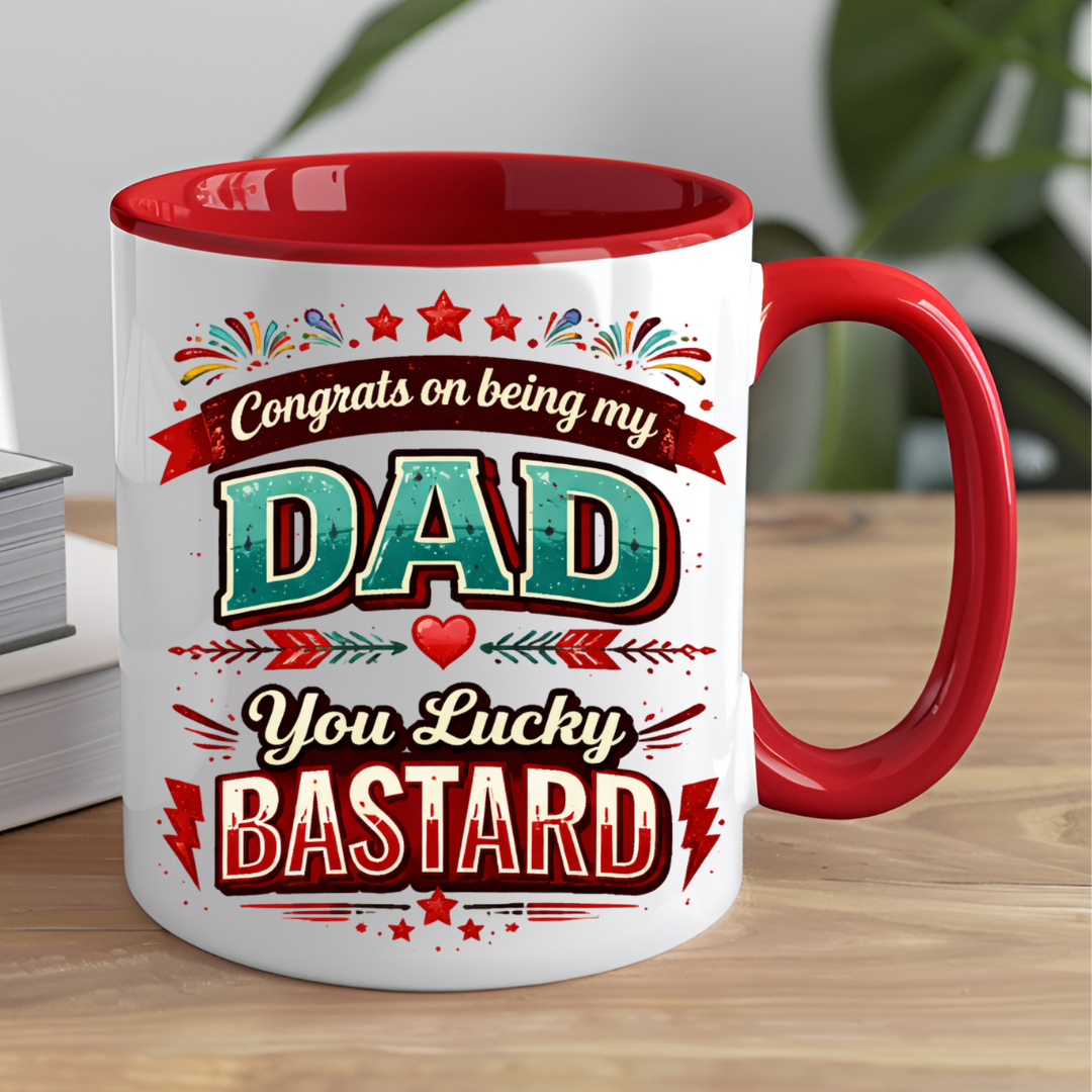 Congrats on Being My Dad Mug
