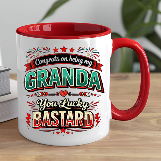 Congrats on Being My Grandad Mug