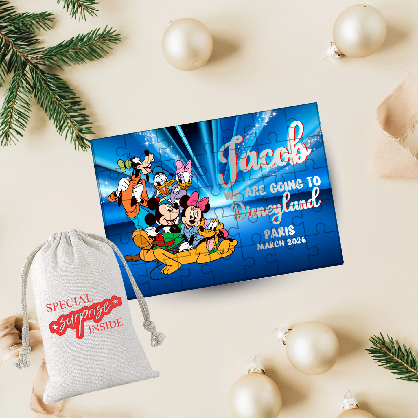 Disney Reveal Jigsaw Puzzle - Blue