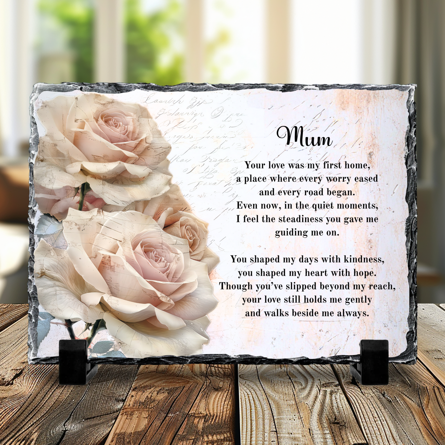 White Rose Memorial Plaque