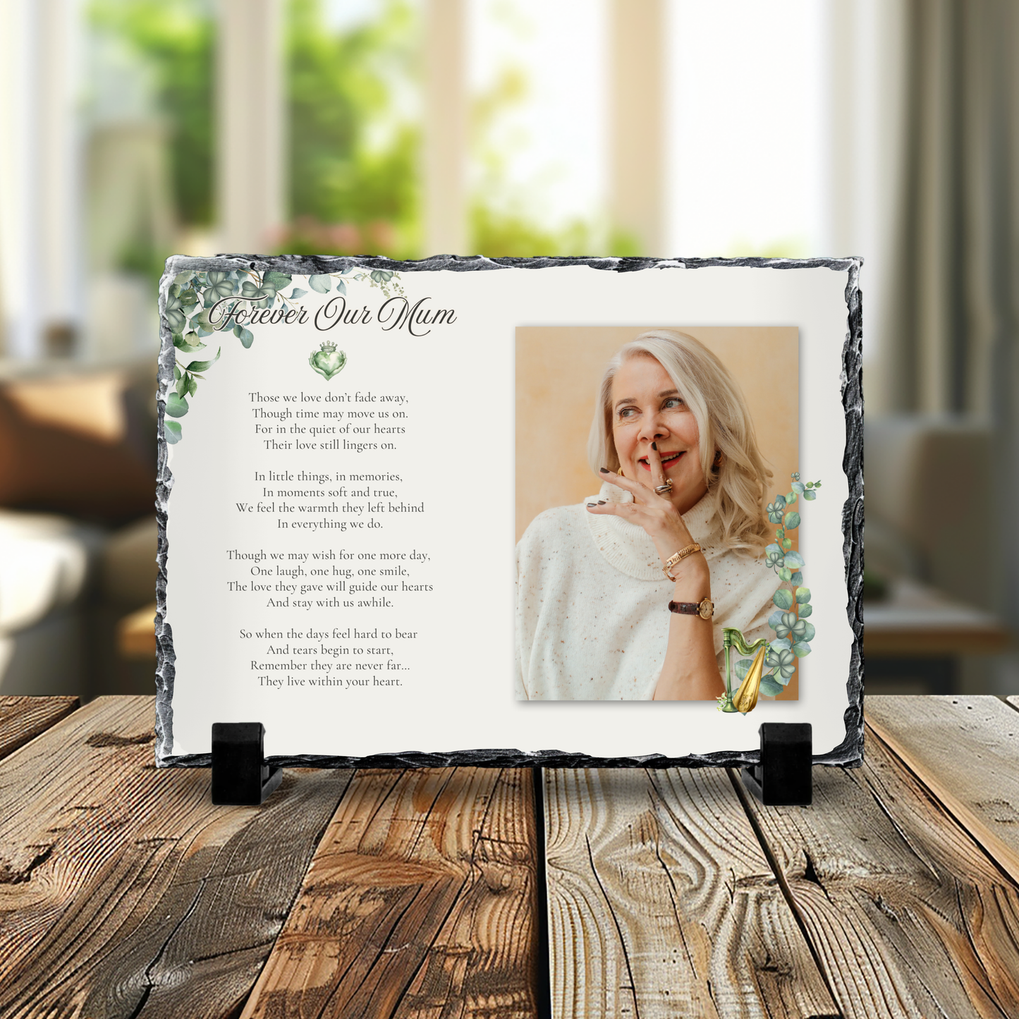 Forever Our Memorial Photo Slate