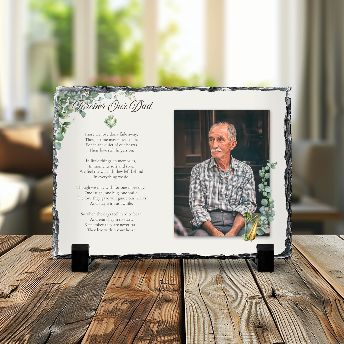 Forever Our Memorial Photo Slate