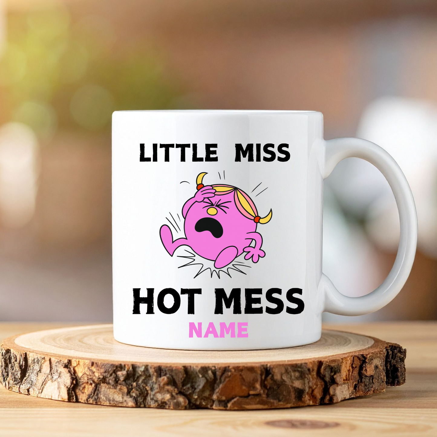 Novelty “Little Miss & Mister” Mugs – Personalised Fun Gifts