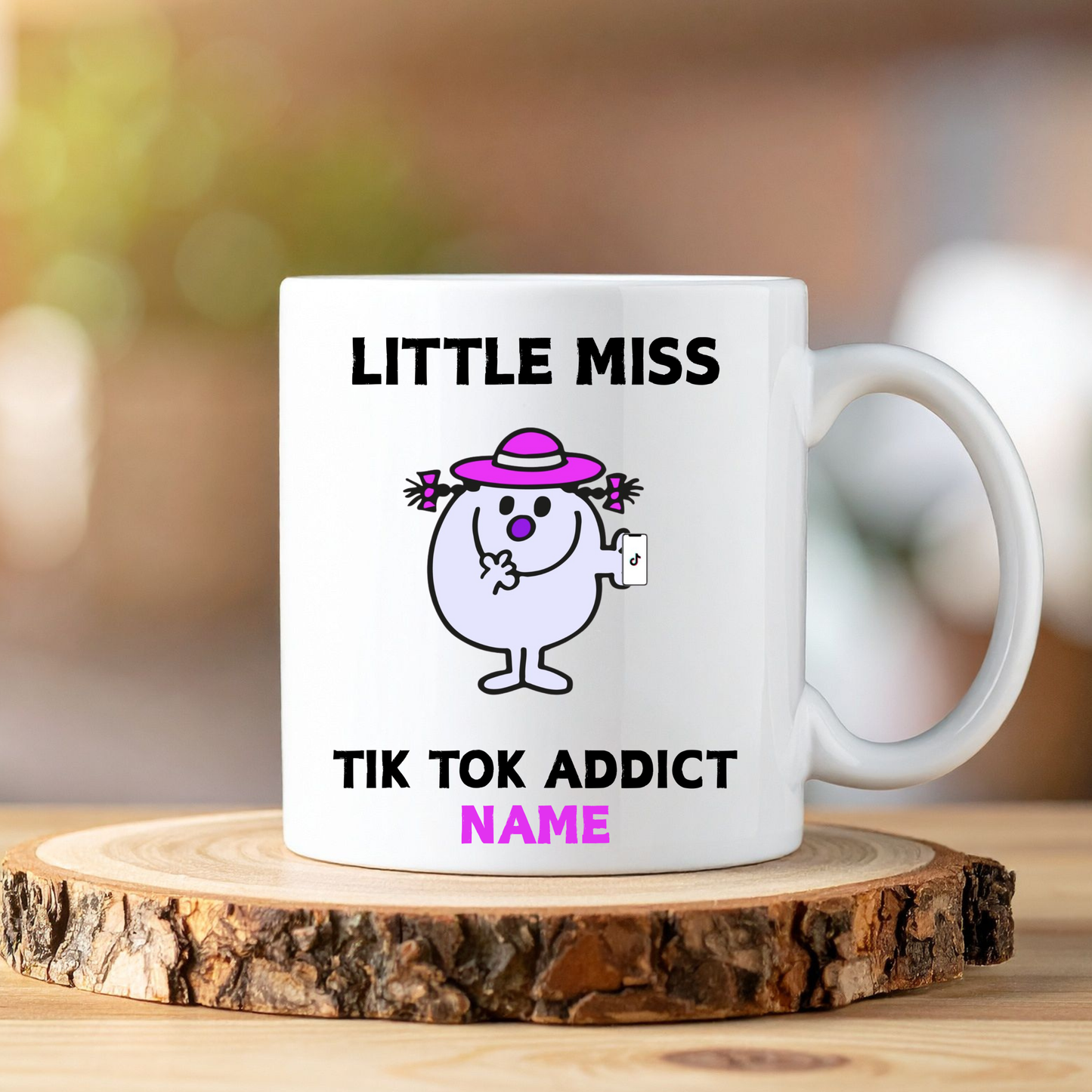 Novelty “Little Miss & Mister” Mugs – Personalised Fun Gifts