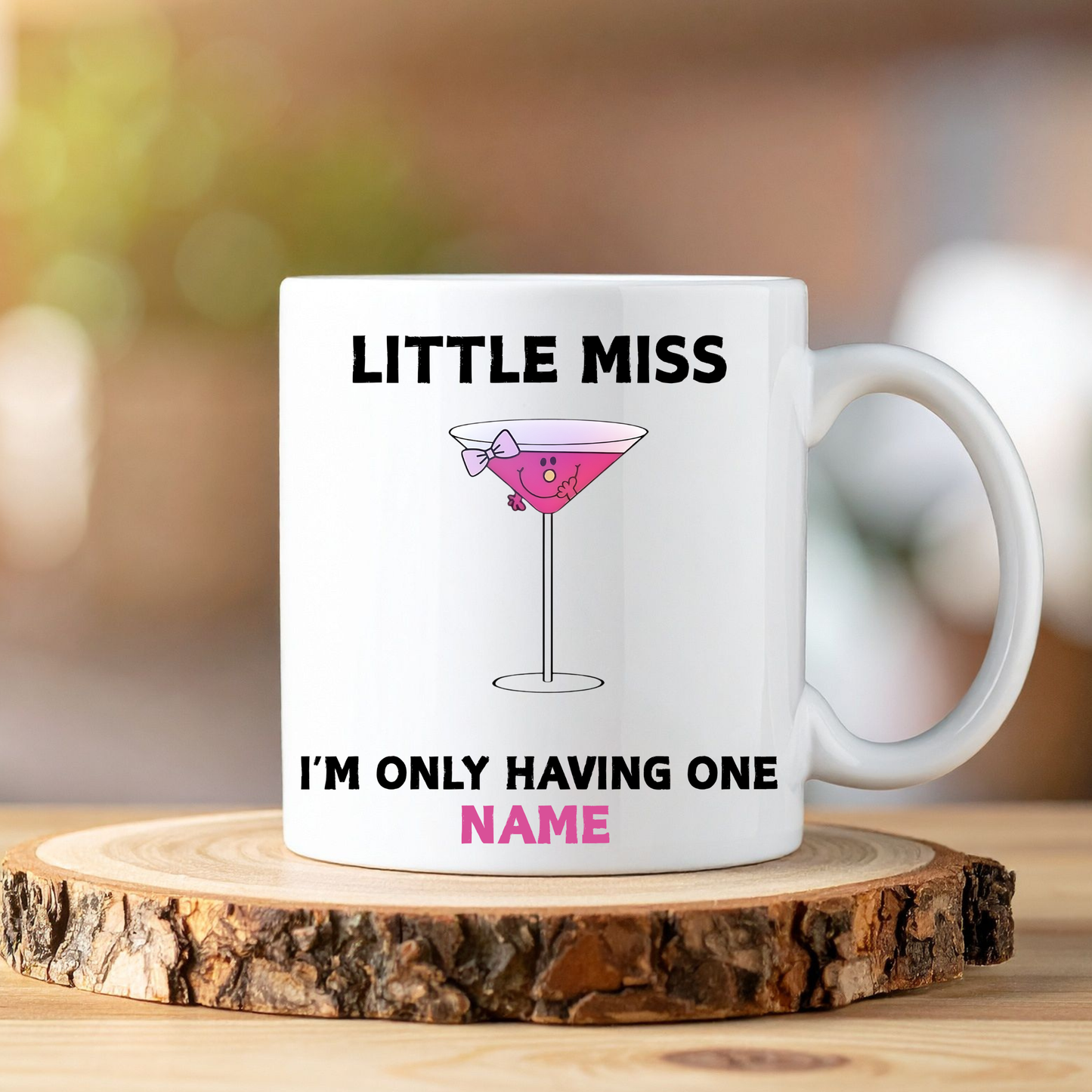 Novelty “Little Miss & Mister” Mugs – Personalised Fun Gifts