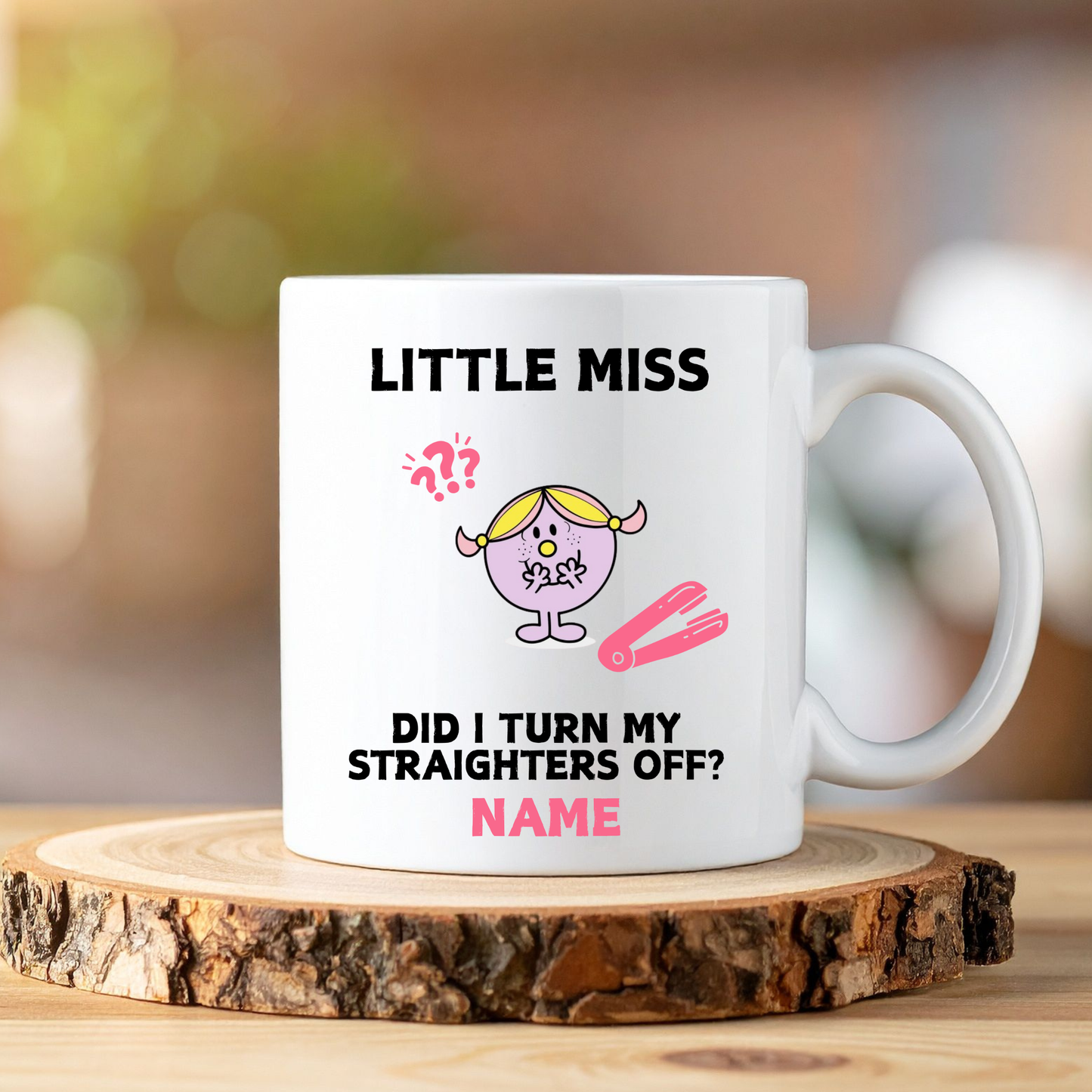 Novelty “Little Miss & Mister” Mugs – Personalised Fun Gifts