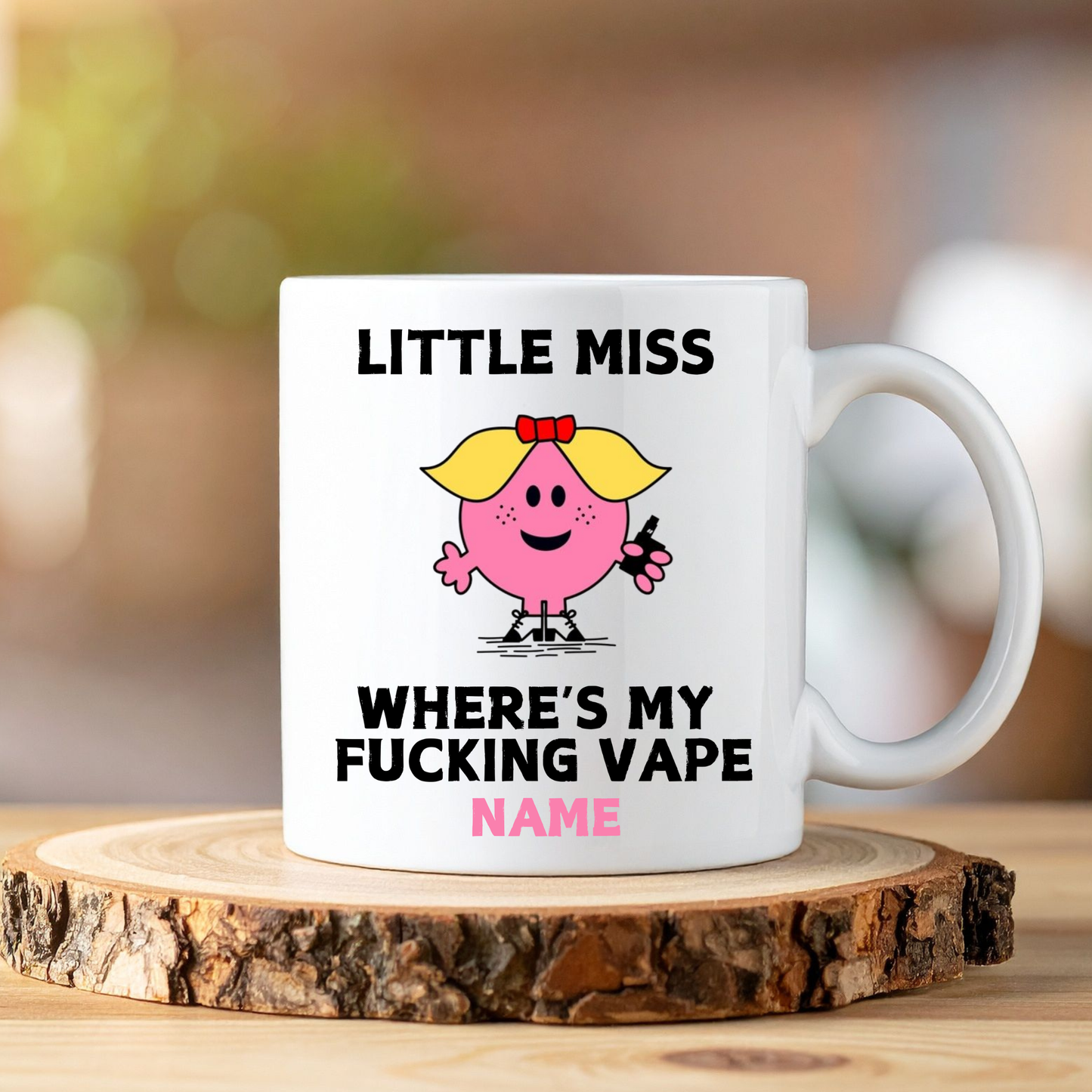 Novelty “Little Miss & Mister” Mugs – Personalised Fun Gifts