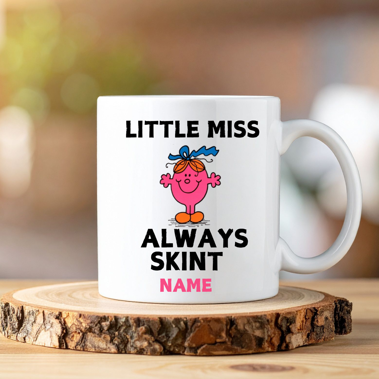 Novelty “Little Miss & Mister” Mugs – Personalised Fun Gifts