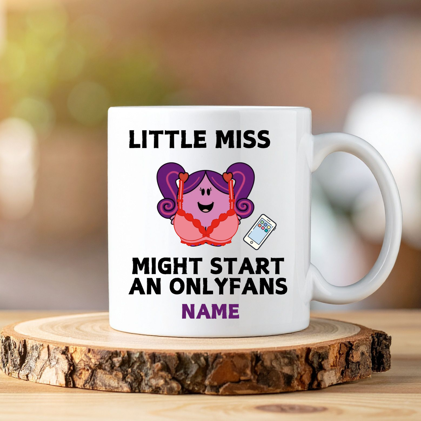 Novelty “Little Miss & Mister” Mugs – Personalised Fun Gifts
