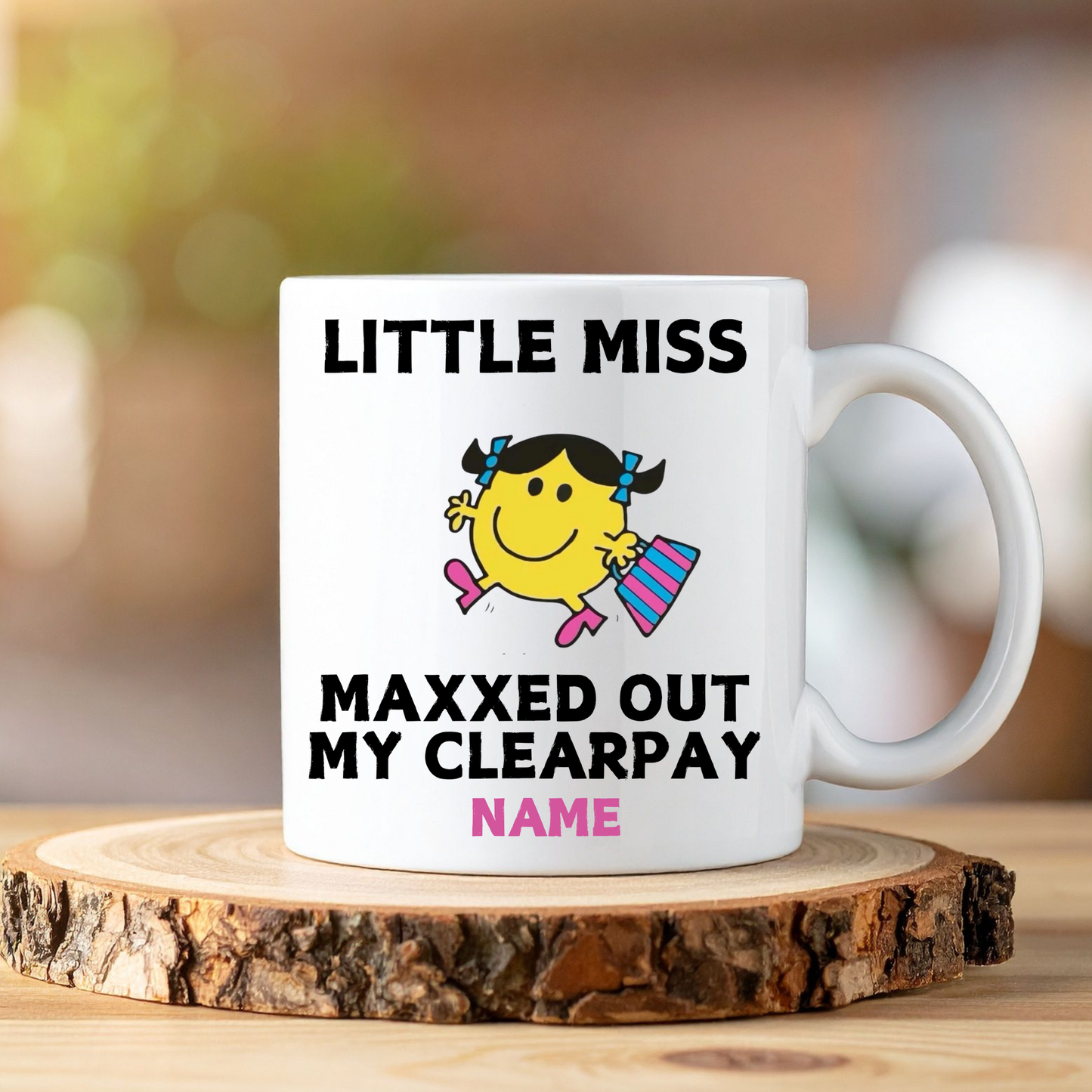 Novelty “Little Miss & Mister” Mugs – Personalised Fun Gifts