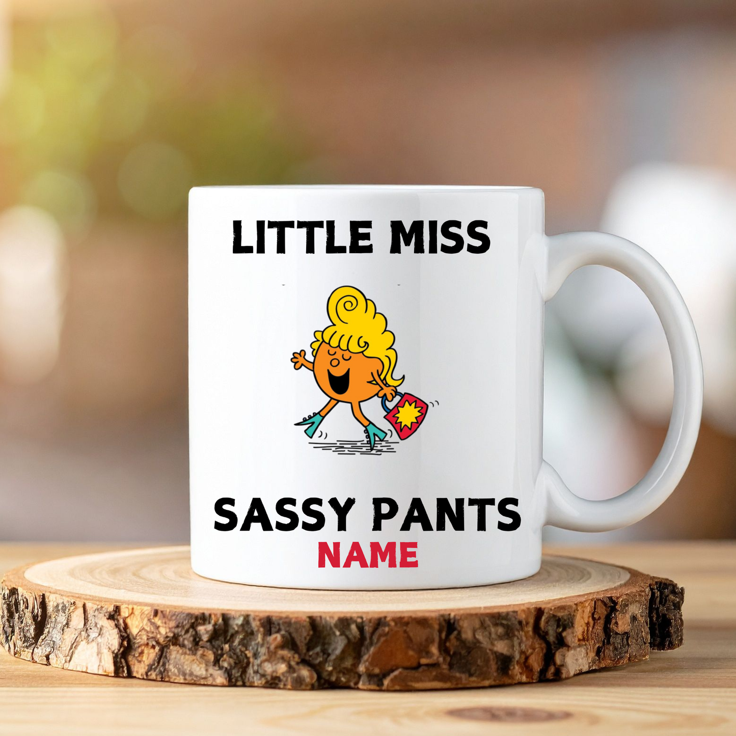 Novelty “Little Miss & Mister” Mugs – Personalised Fun Gifts