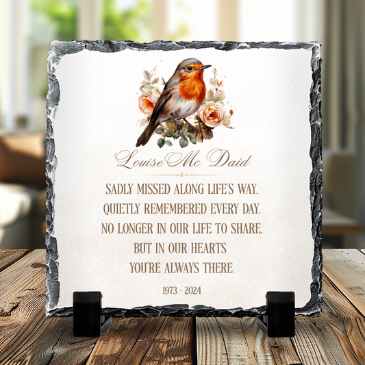 Sadly Missed along life’s way - Robin Slate Square