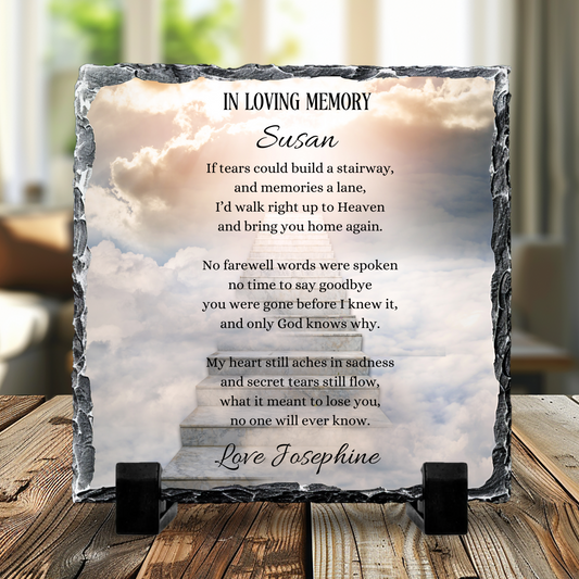 Stairway to Heaven - Square Slate