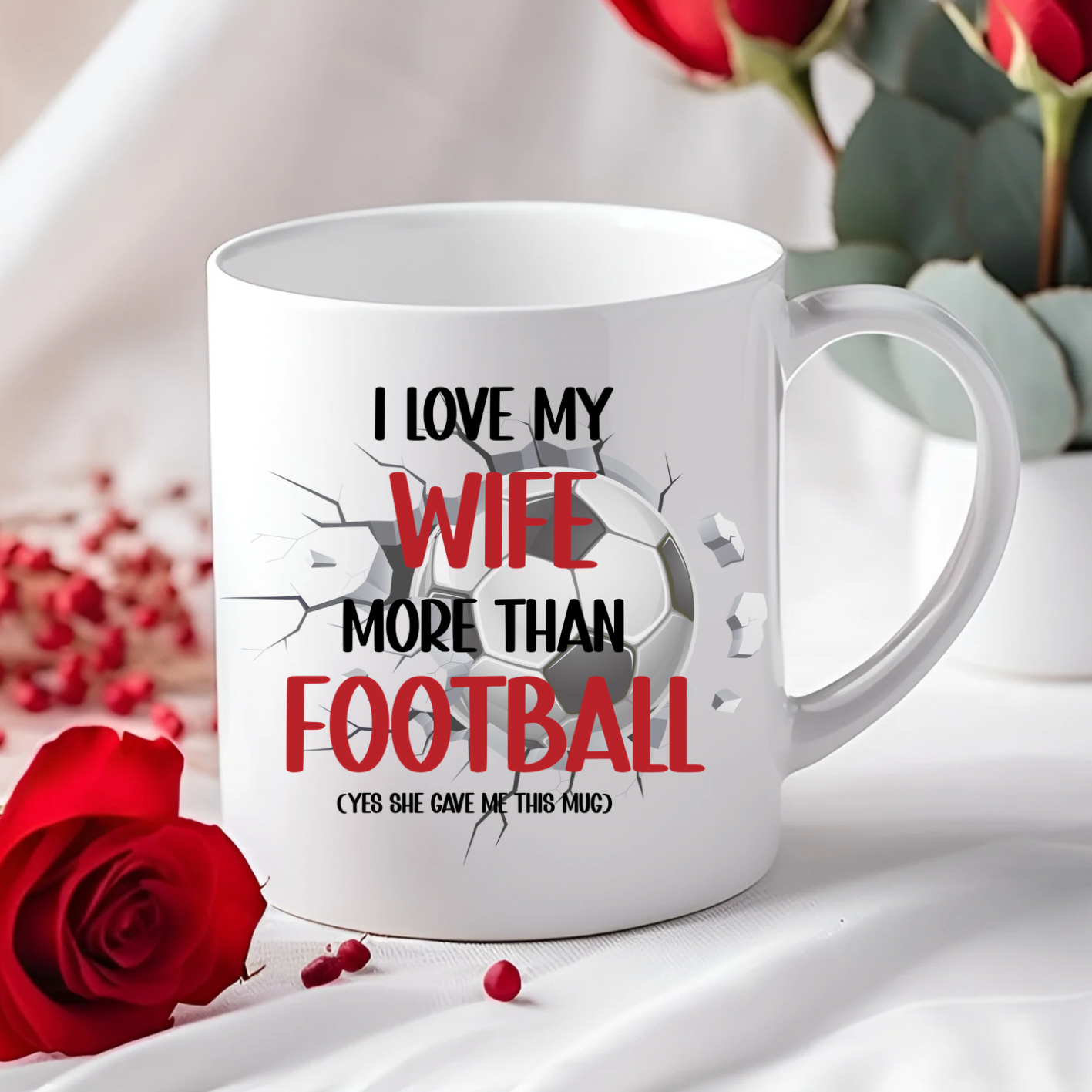 Football Widows Revenge Mug