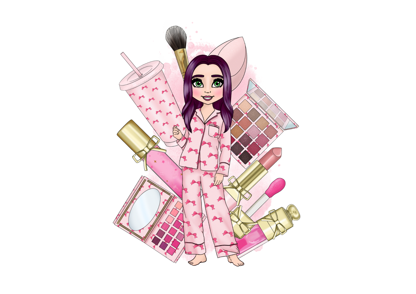 Makeup Doll Heat Protection Glass Board