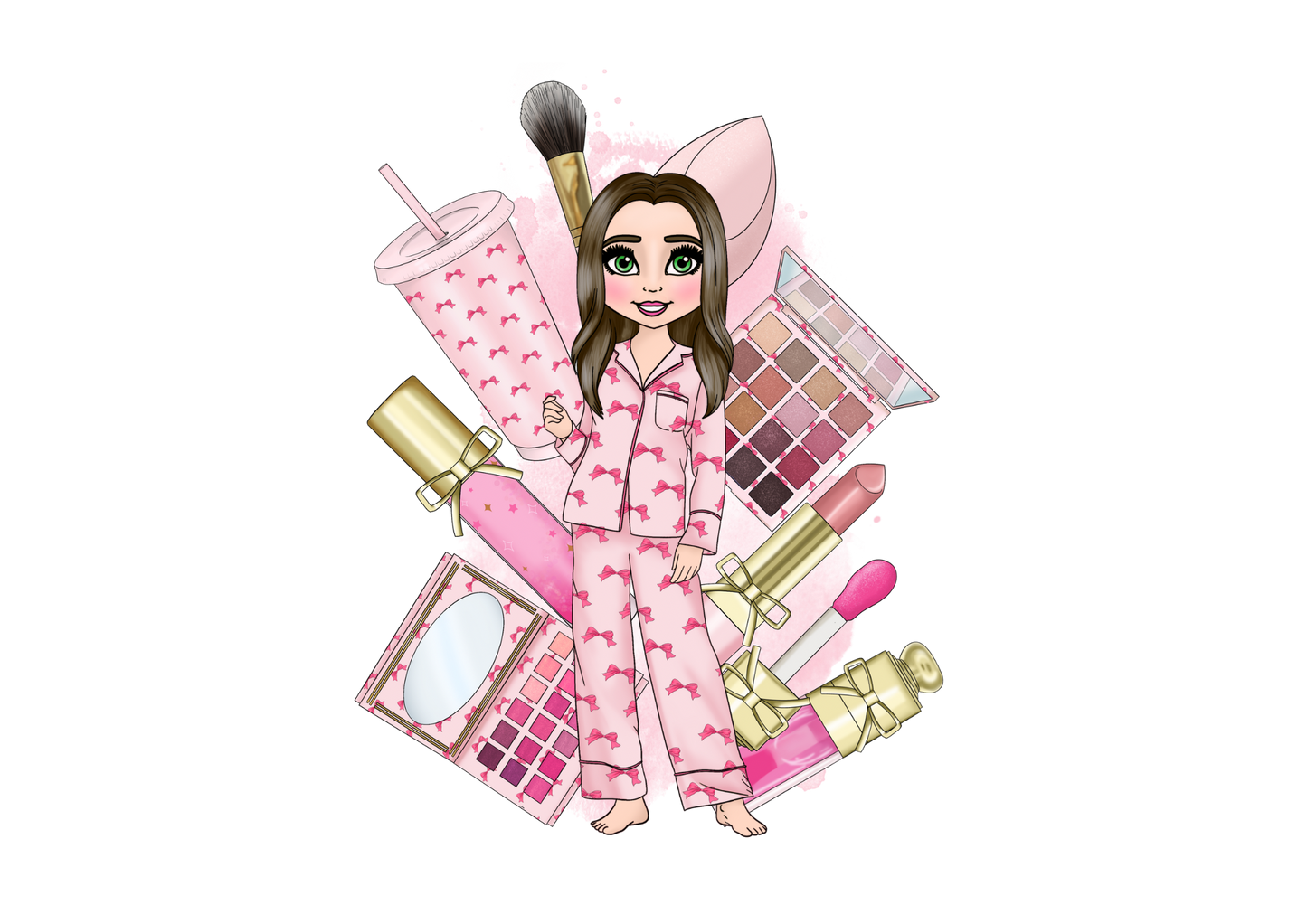 Makeup Doll Heat Protection Glass Board