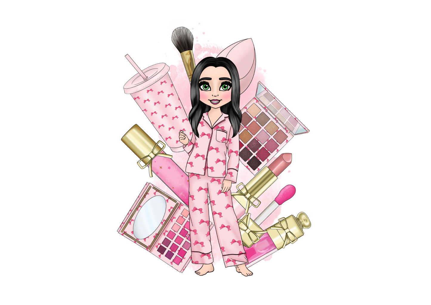 Makeup Doll Heat Protection Glass Board