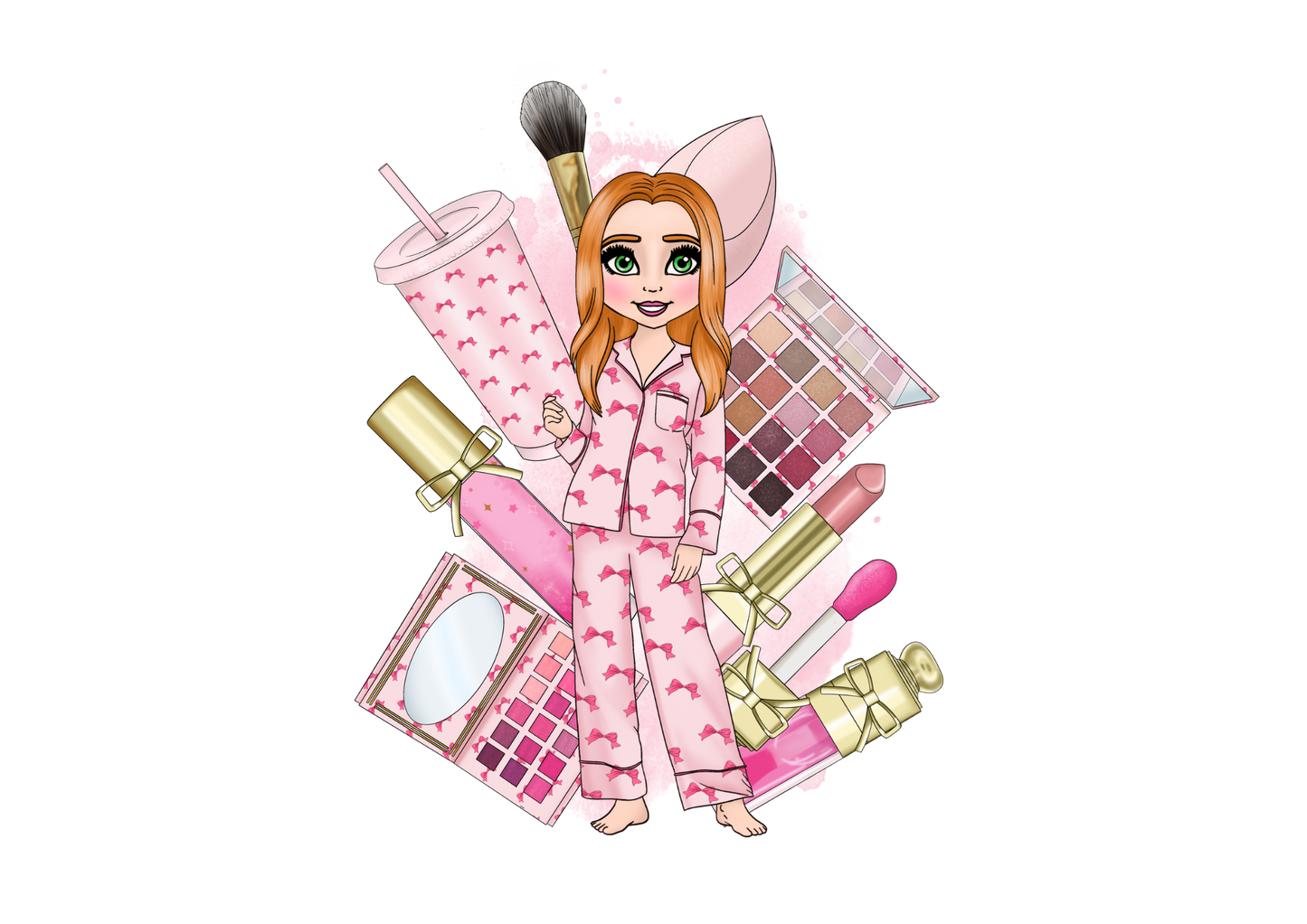 Makeup Doll Heat Protection Glass Board