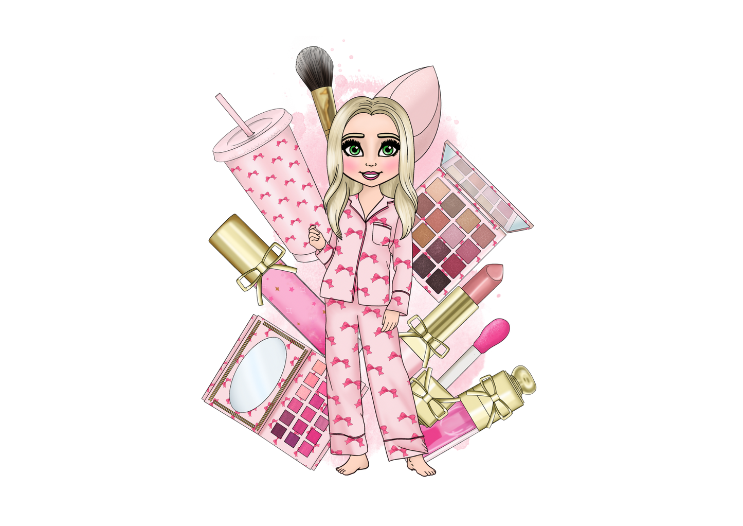 Makeup Doll Heat Protection Glass Board