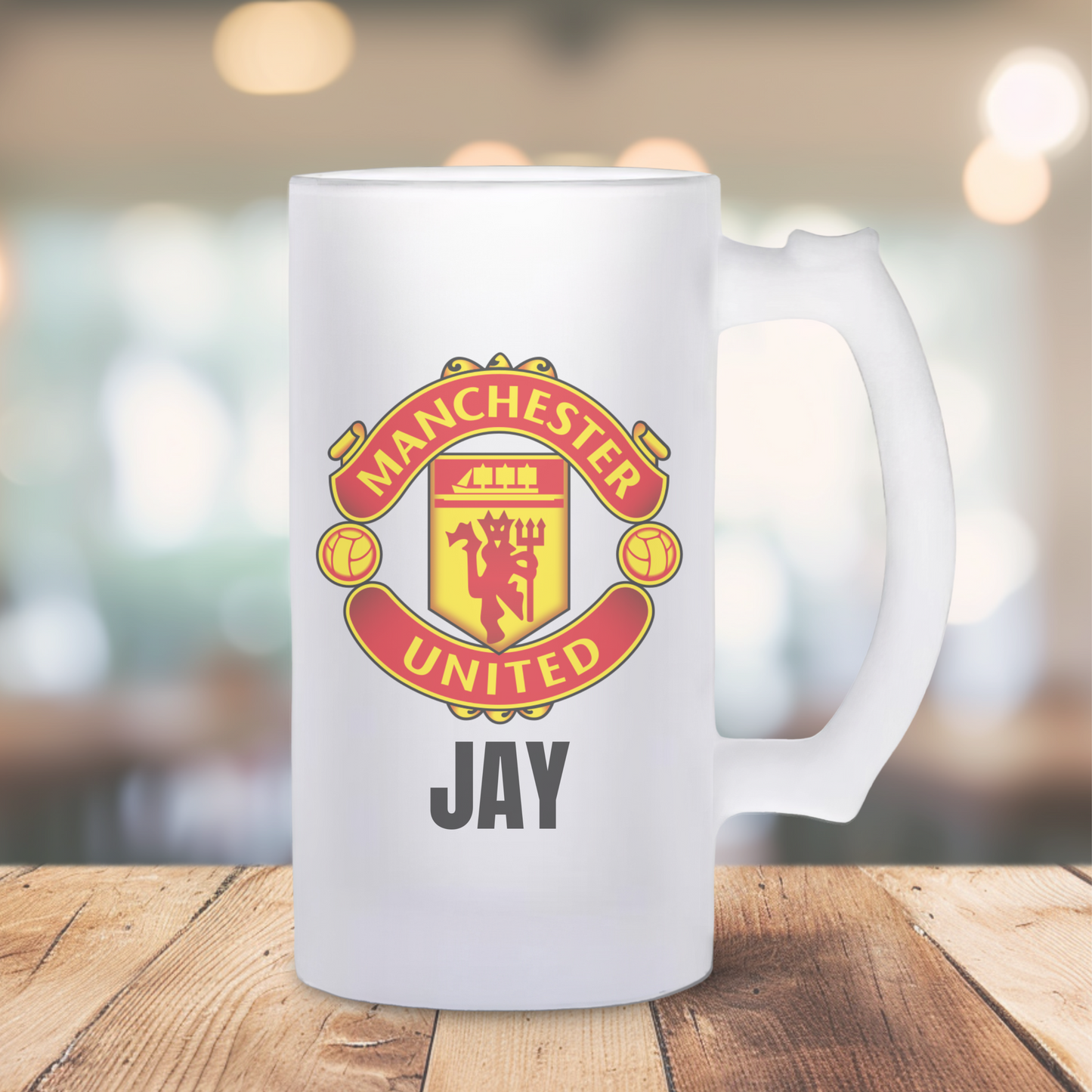 Personalized Frosted Tankards – The football Collection
