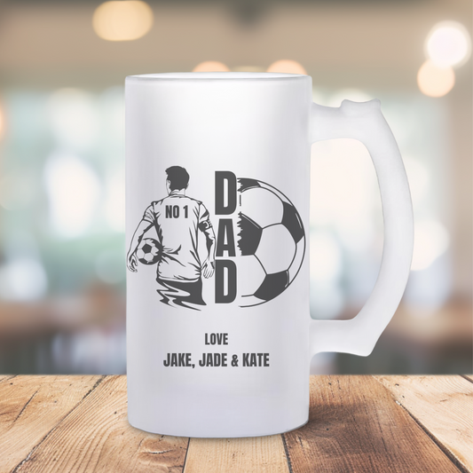 Personalised Frosted Tankards - Your No1 Collection