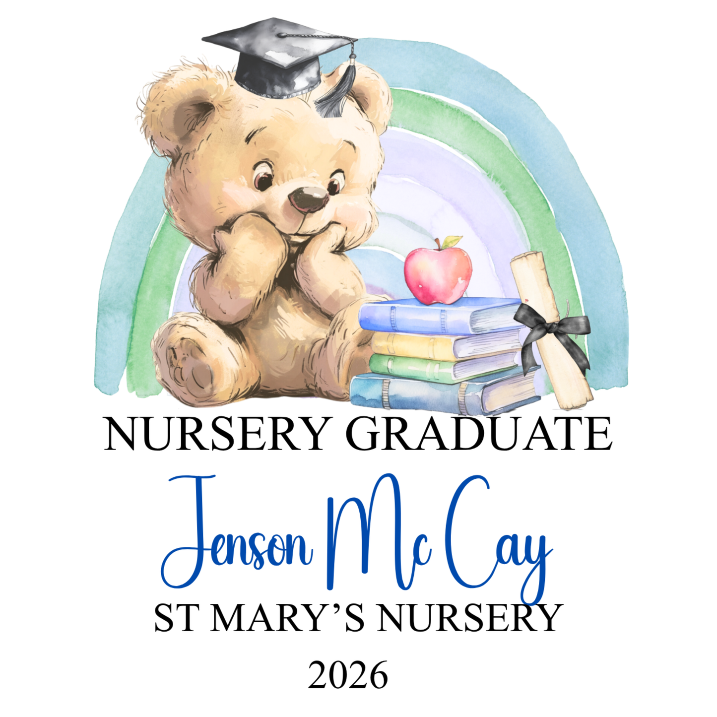 Gradley The Grad Bear - Green  Nursery