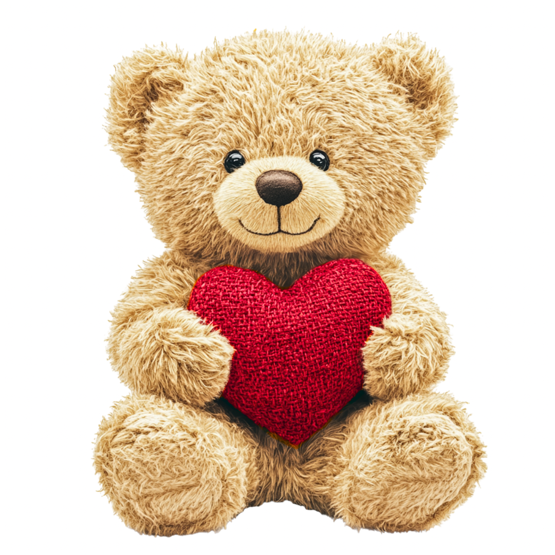 Personalised Valentine’s Baby Romper – My First Valentine Teddy Design