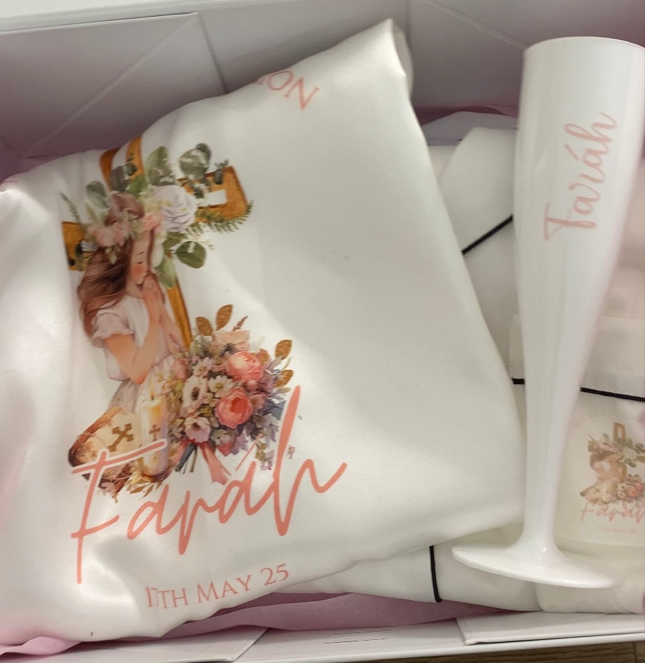 Girls Personalised Holy Communion Gift Sets