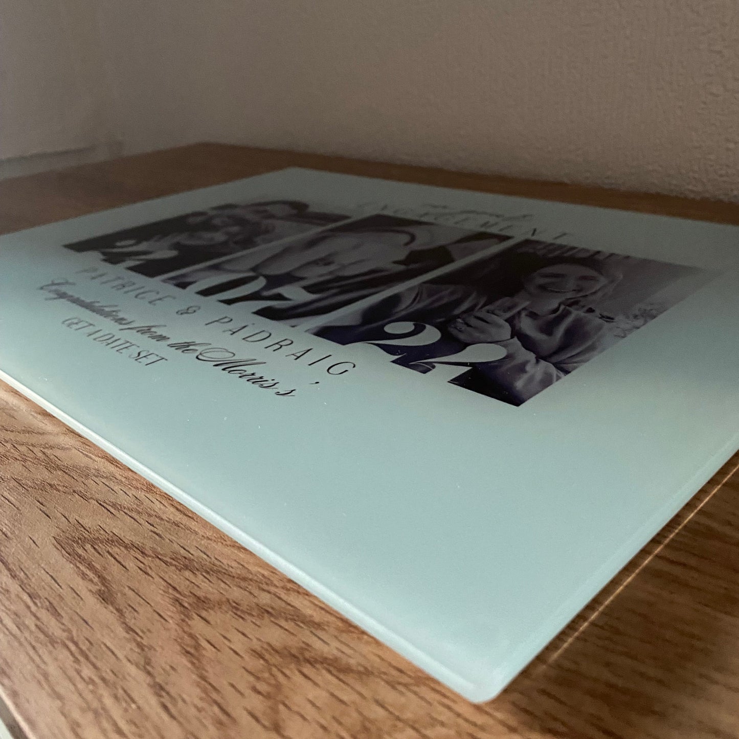 Personalised Engagement Chopping Board – A Love-Filled Keepsake
