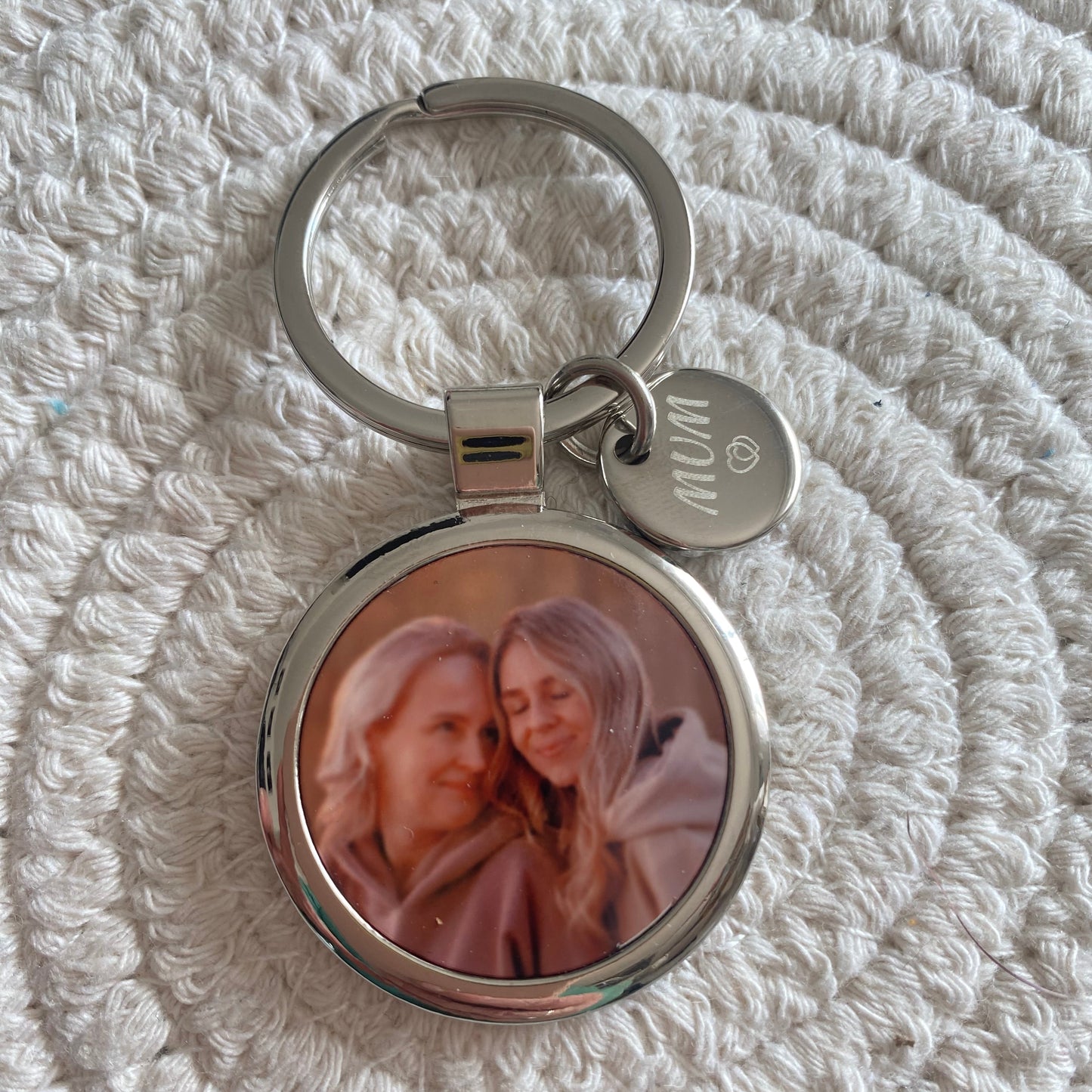 Mum Photo Keychain
