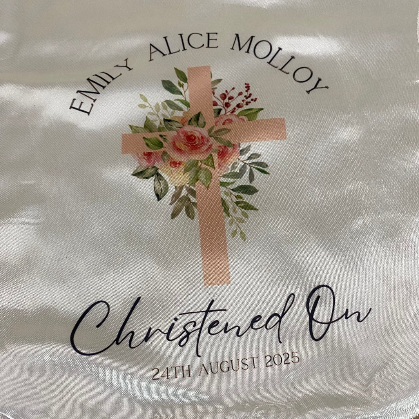 Christening Essentials Gift Set - Flower Cross