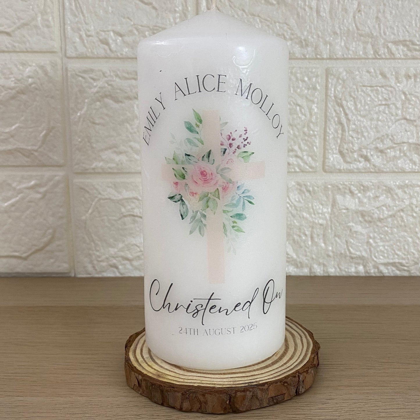 Christening Essentials Gift Set - Flower Cross