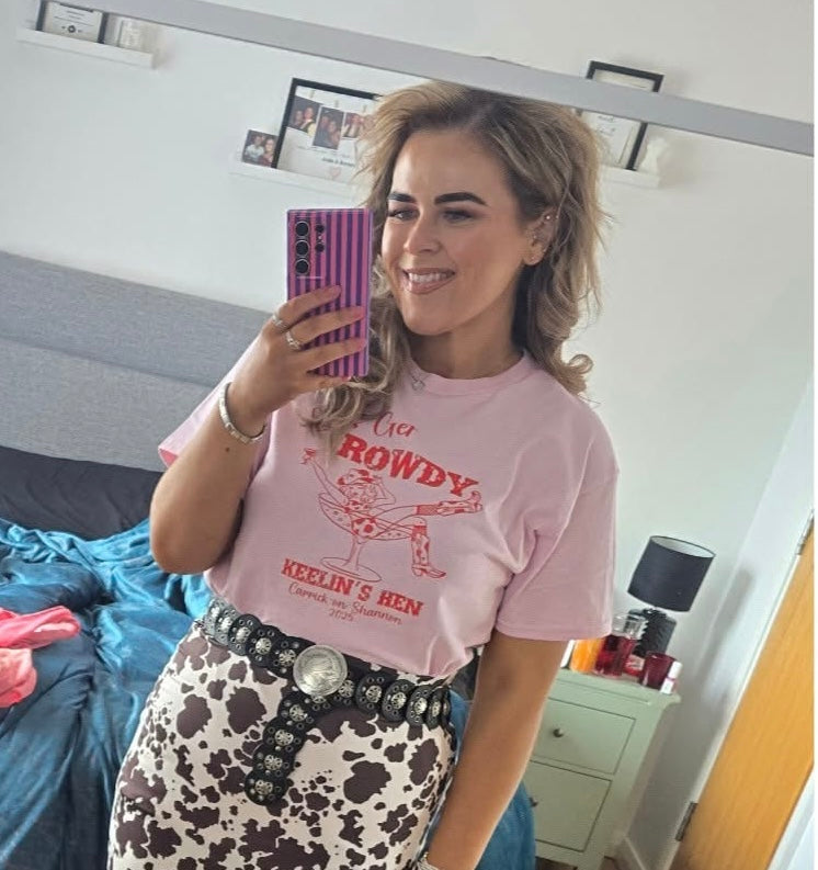 Hen Party T-Shirts - Martini & Boots