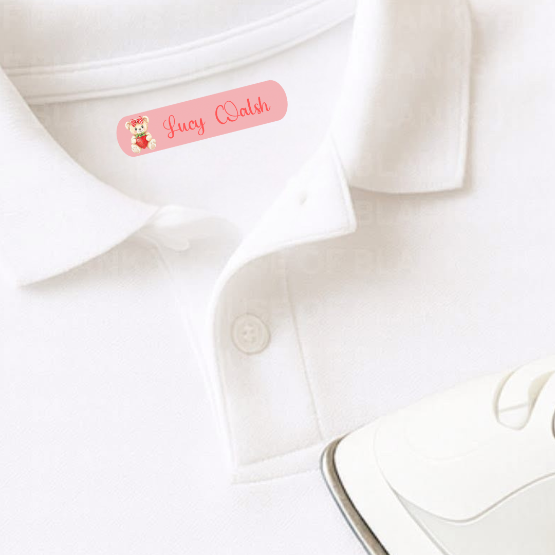 25 Personalised Name Tags- Strawberry
