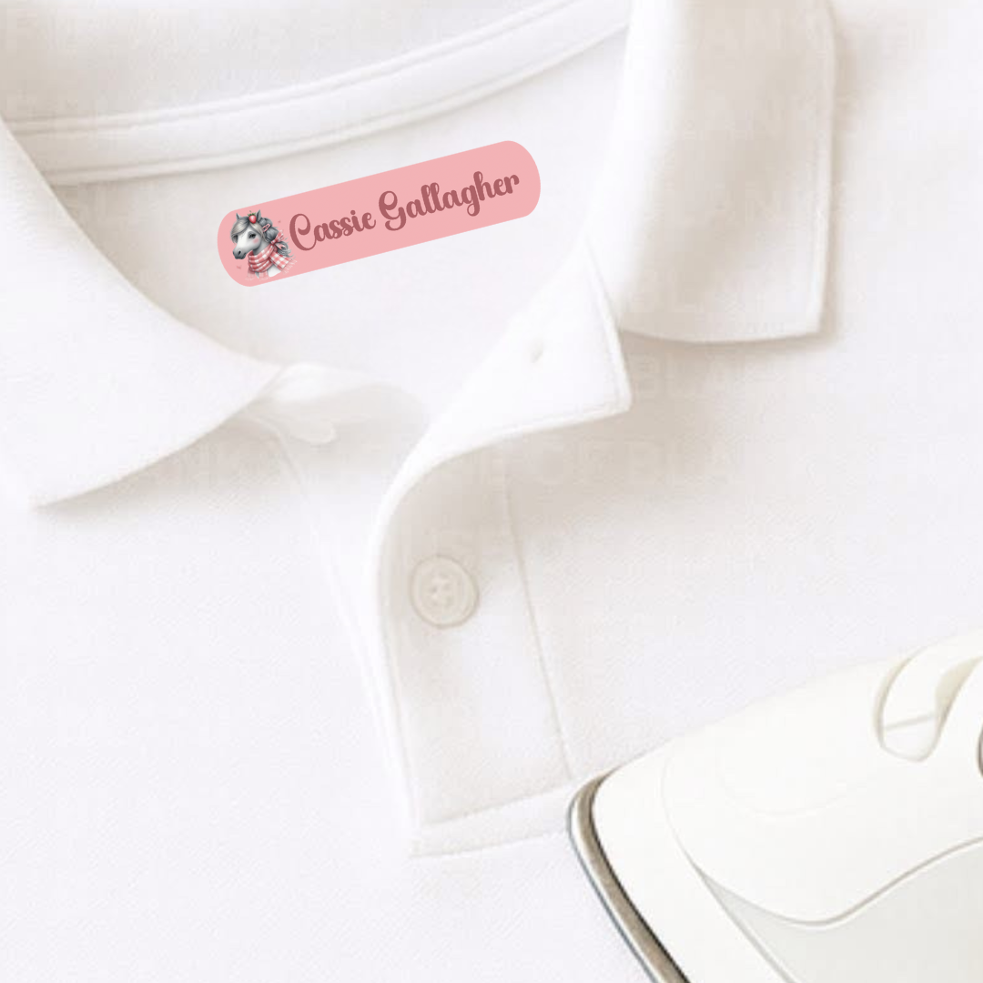 25 Personalised Name Tags- Wee Pony