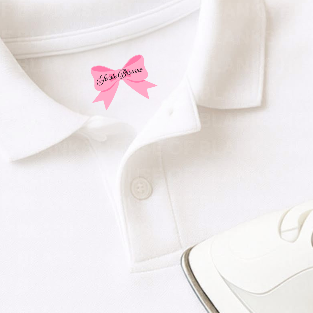 25 Personalised Name Tags- Little Bow
