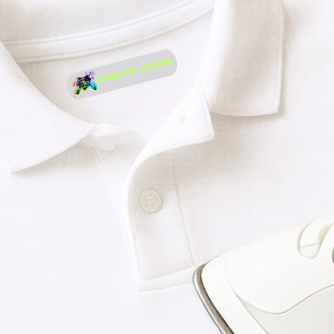 25 Personalised Name Tags- Gamer