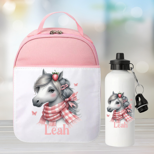 Cute Pony Lunch Set