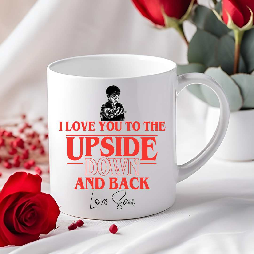 I Love You to the Upside Down and Back Mug