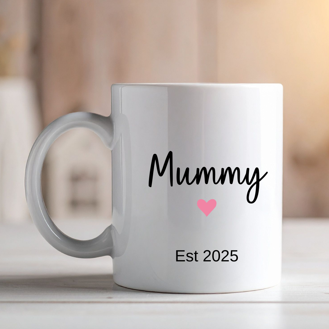 Mummy Est. 2025 Mug